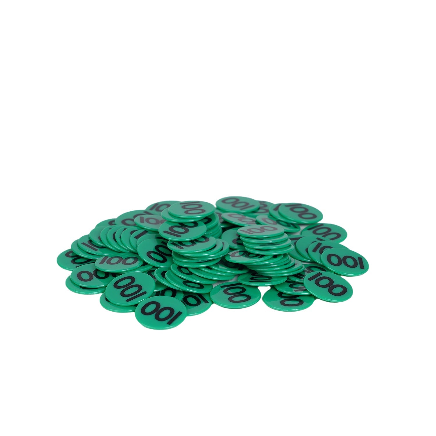 Place Value Counters Number One Hundred, Pack of 100