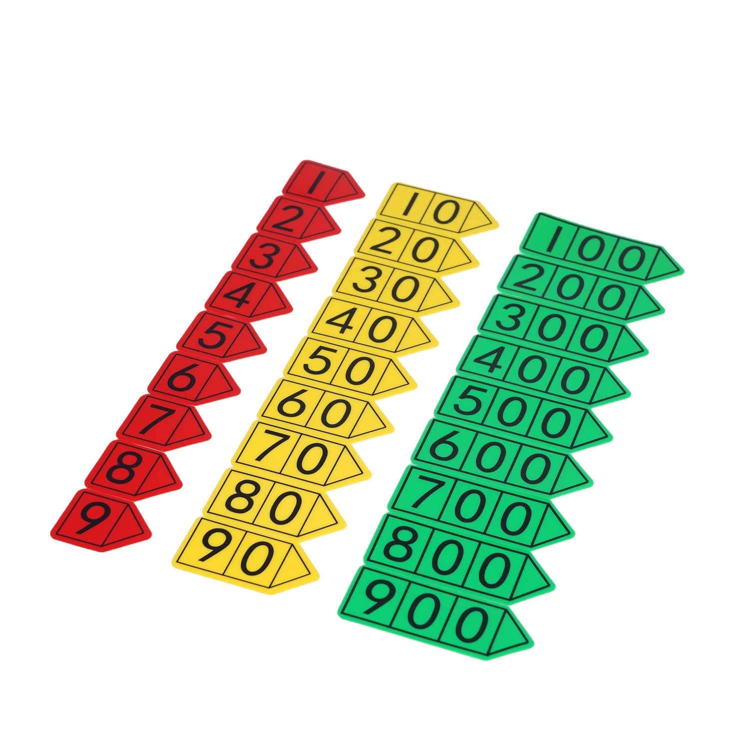 Mini Plastic Place Value Arrows 27 Pieces Set, Pack of 6 Sets
